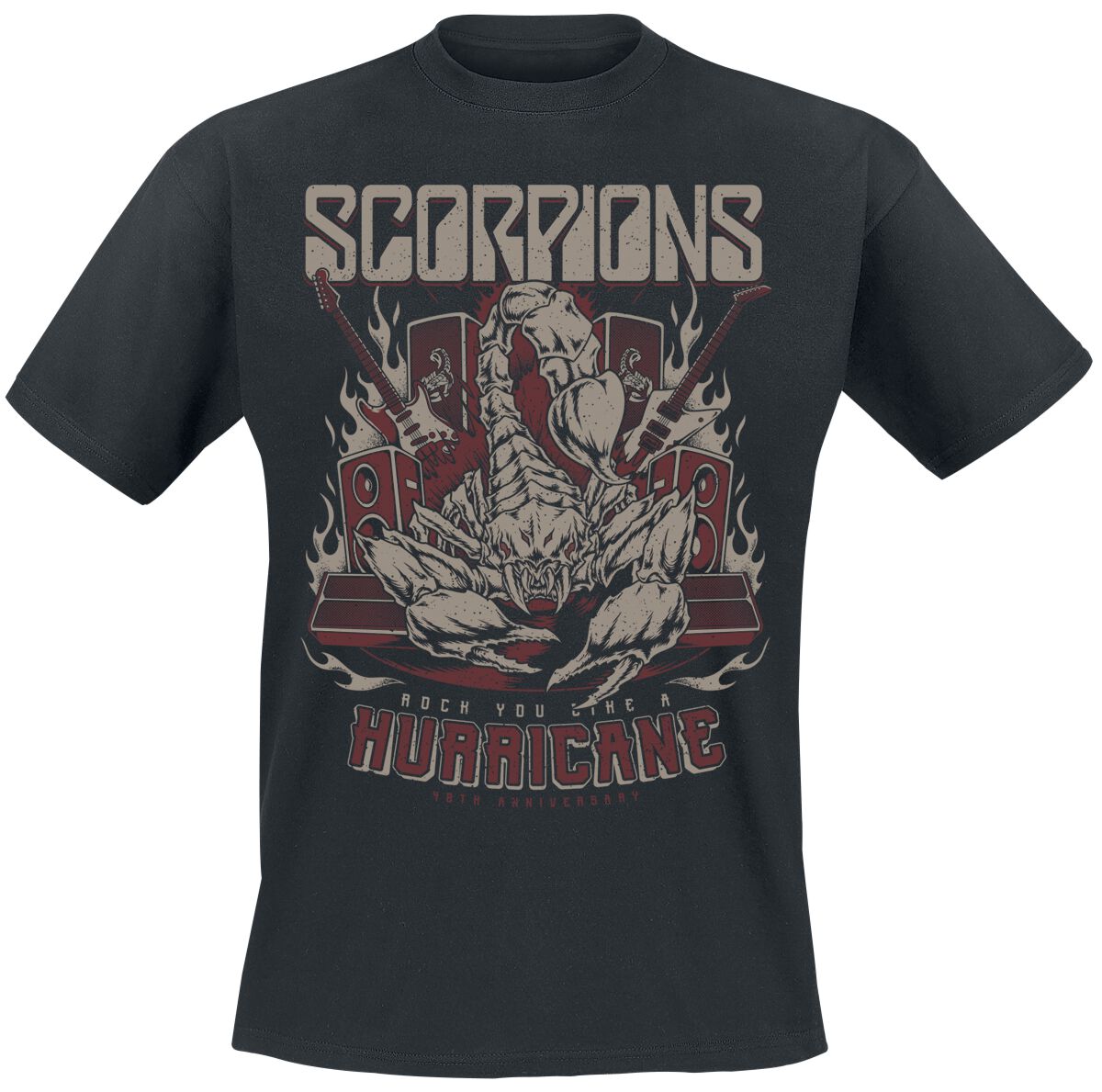 Hurricane 40th Anniversary | Scorpions T-Shirt Manches courtes