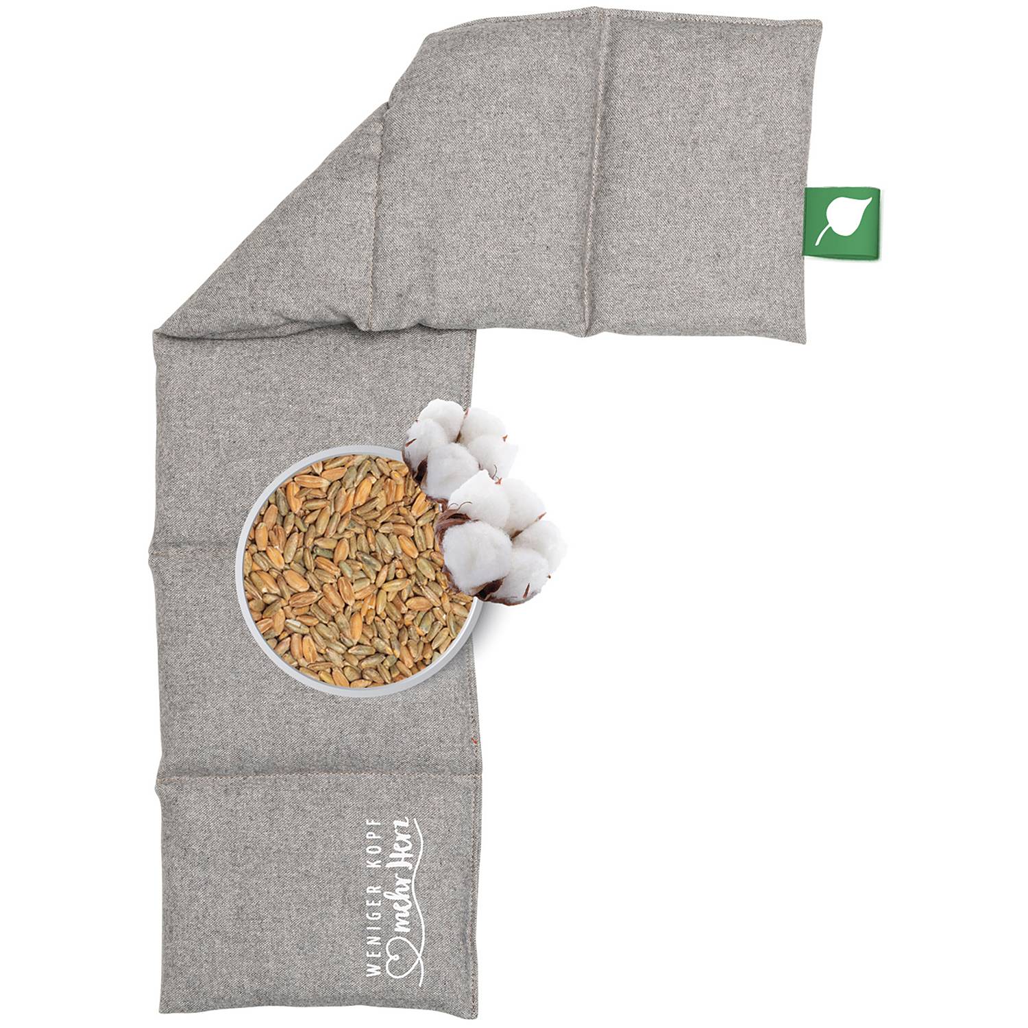 Herbalind Flanell 6-Kammer-Wärmekissen