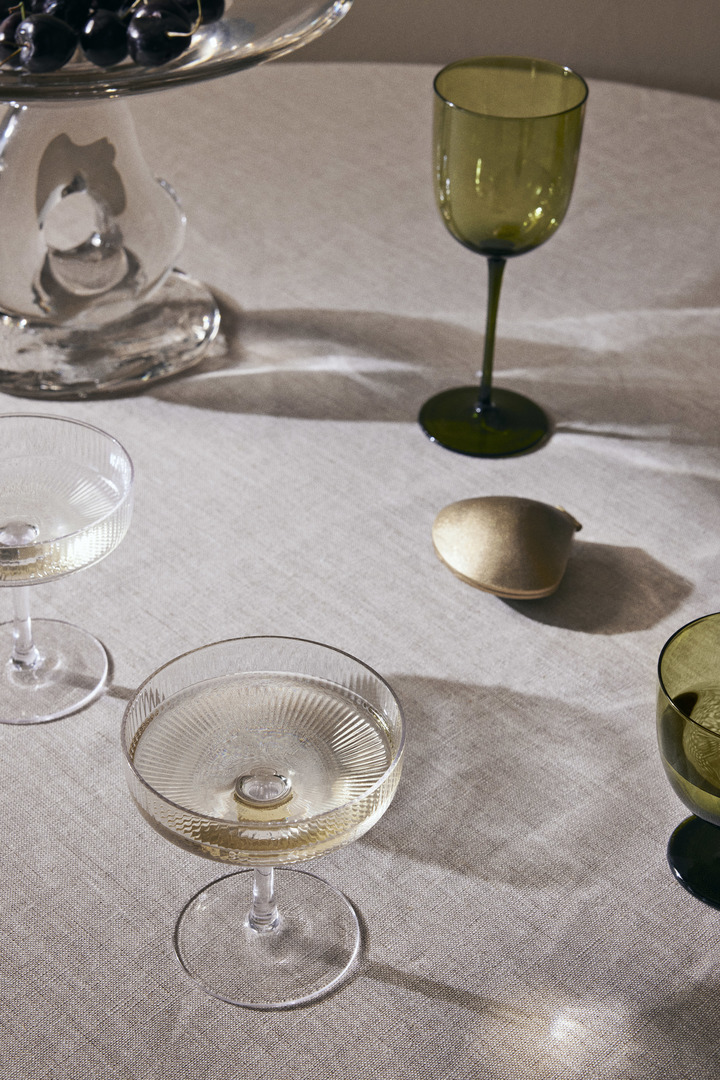 Champagnecoupe Ripple - set van 2