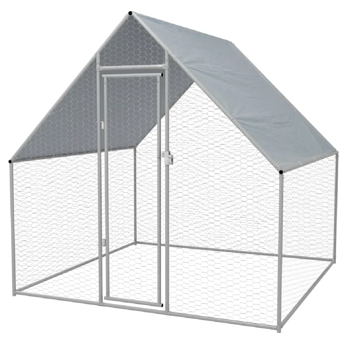 vidaXL Cage extérieure pour poulets