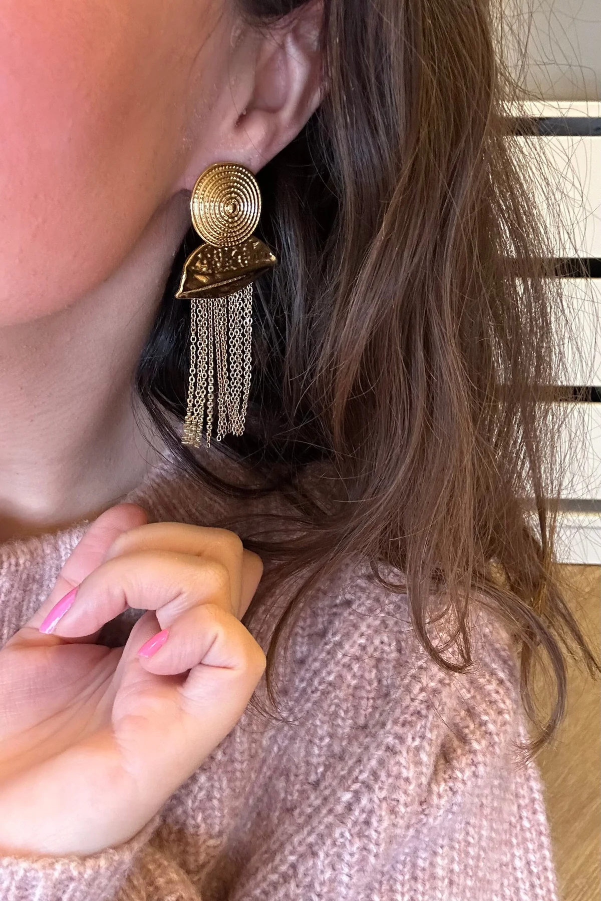 Mellow Moon Drop Earrings Adelita Bme194301200