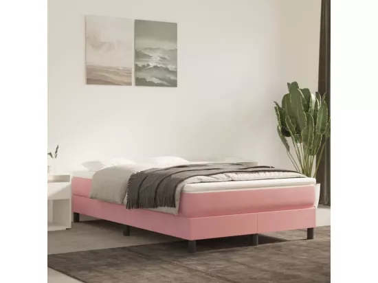 Sommier à lattes de lit Rose 120x200 cm Velours