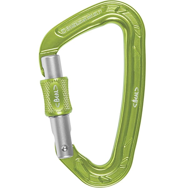 Mousqueton escalade BEAL BE QUICK GREEN