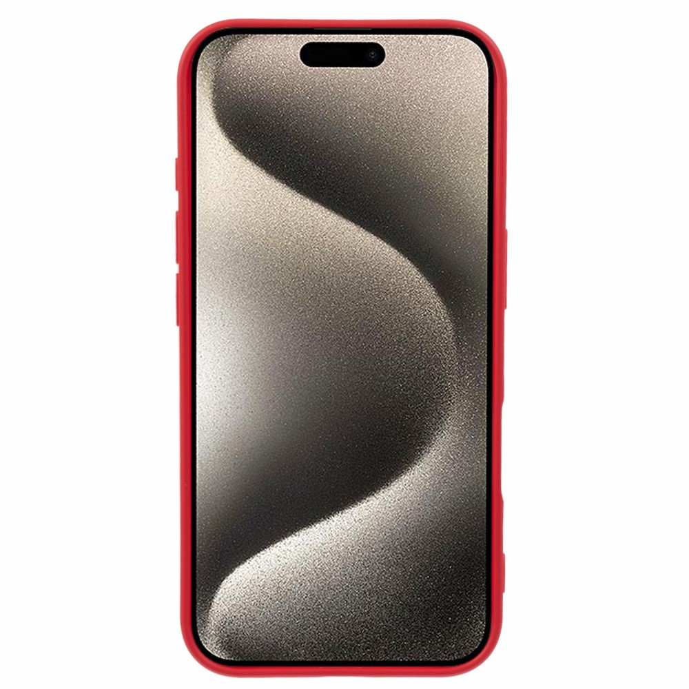iPhone 16 Gummi Case Schutzhülle - Rot (Matt)