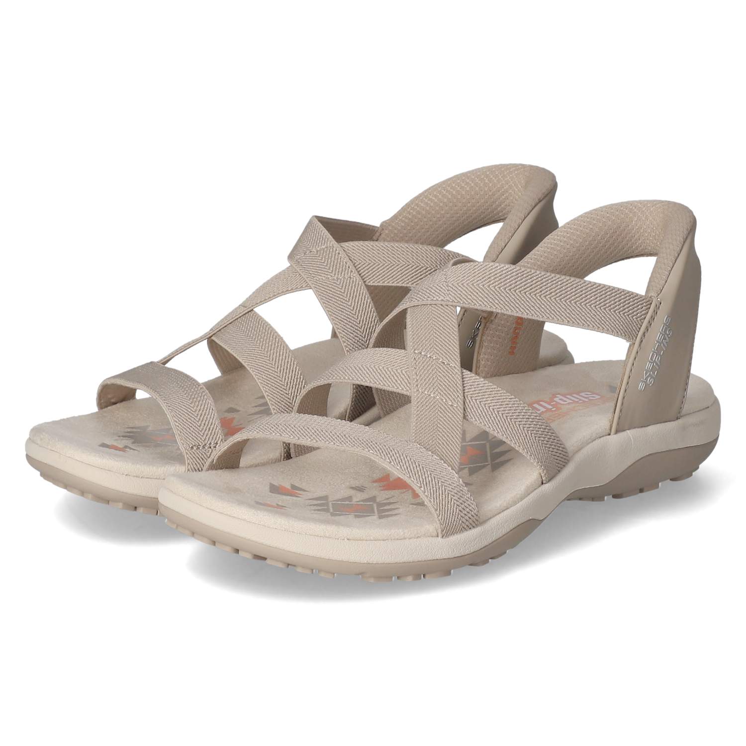 Skechers Sandalen REGGAE SLIM - taupe