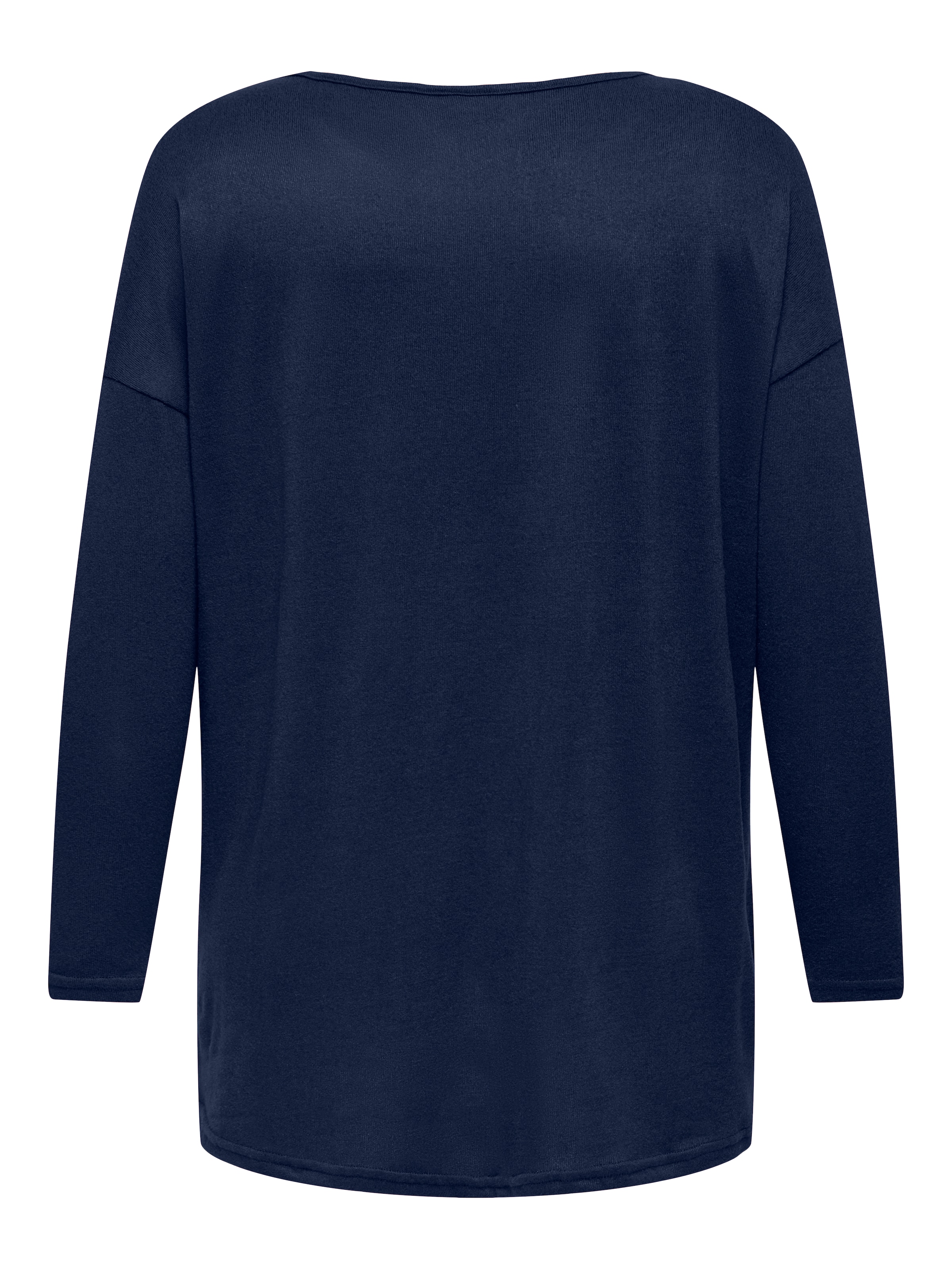 ONLY CARMAKOMA Longshirt »CARALBA LS LONG TOP JRS«, mit Glitzernieten