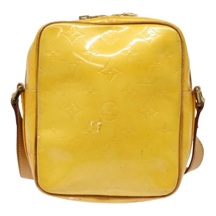 Louis Vuitton Vintage Louis Vuitton Crossbody Bag Yellow