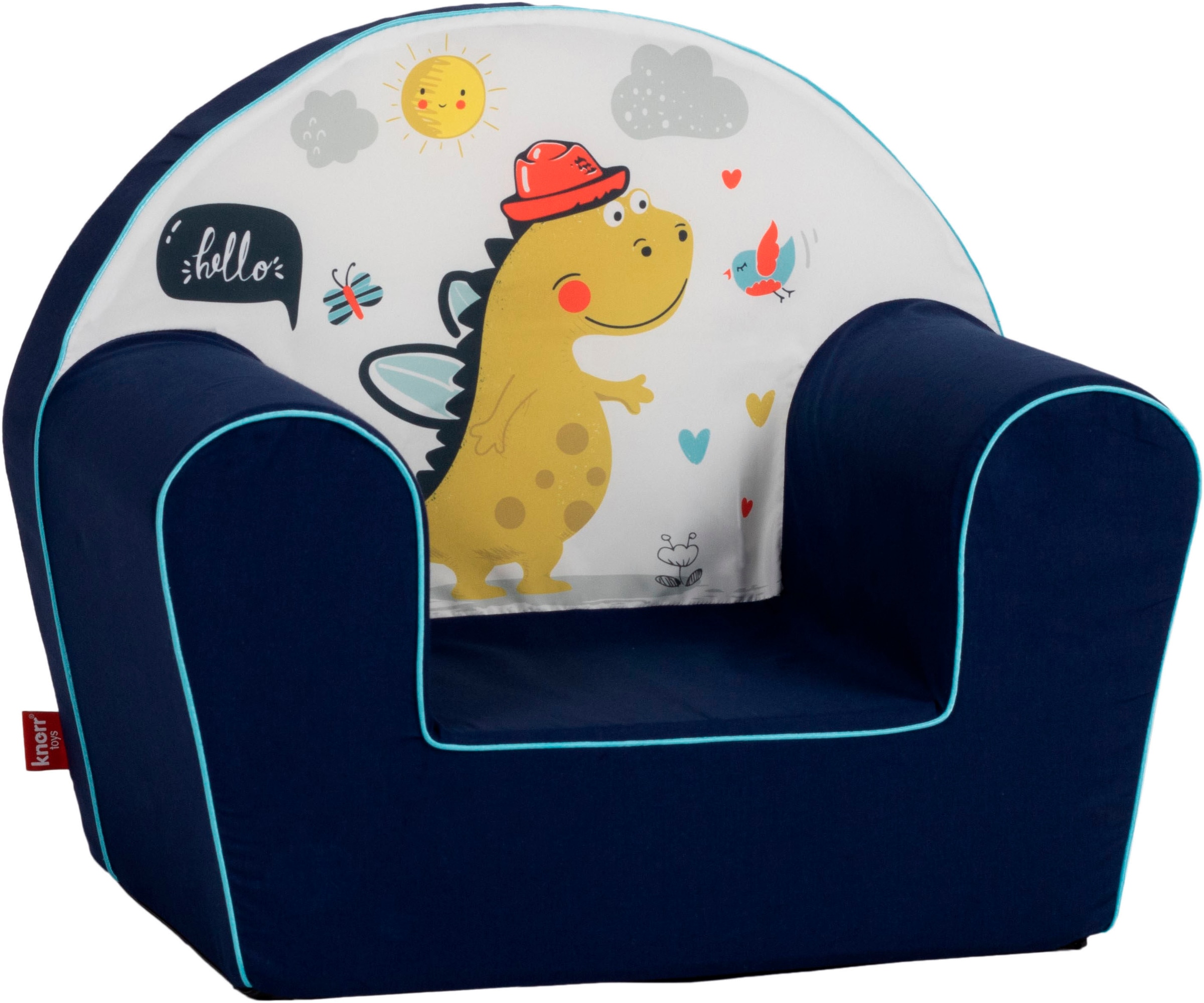 Knorrtoys® Sessel »Lovely dino« für Kinder; Made in Europe