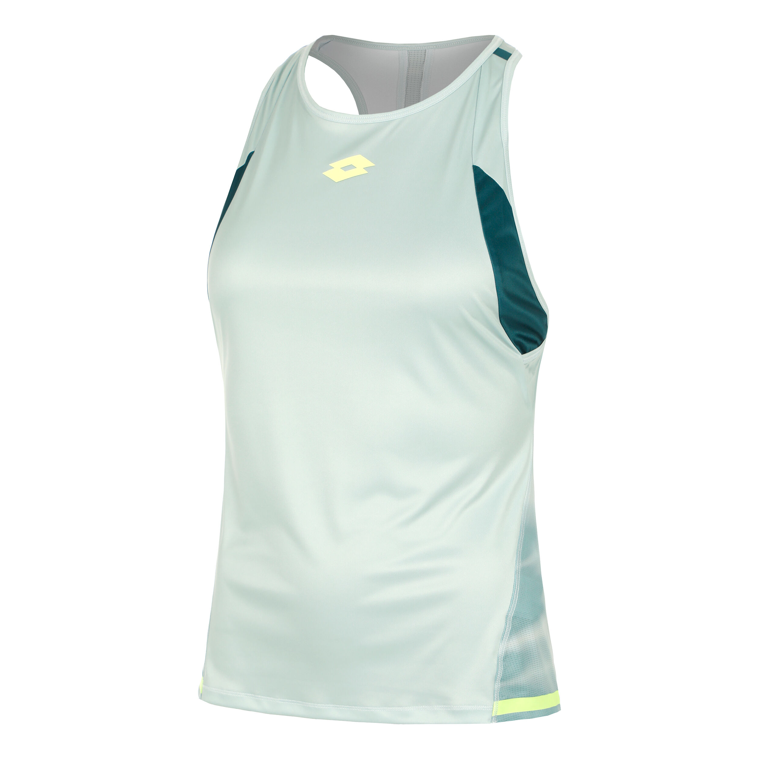 Lotto Tech II Débardeur Tank Top Femmes - Vert , Jaune Lemon