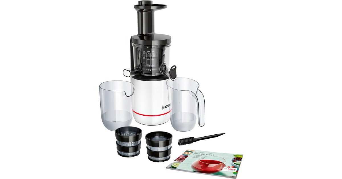 BoschMESM500W Slow Juicer VitaExtract sapcentrifuge  (Wit)