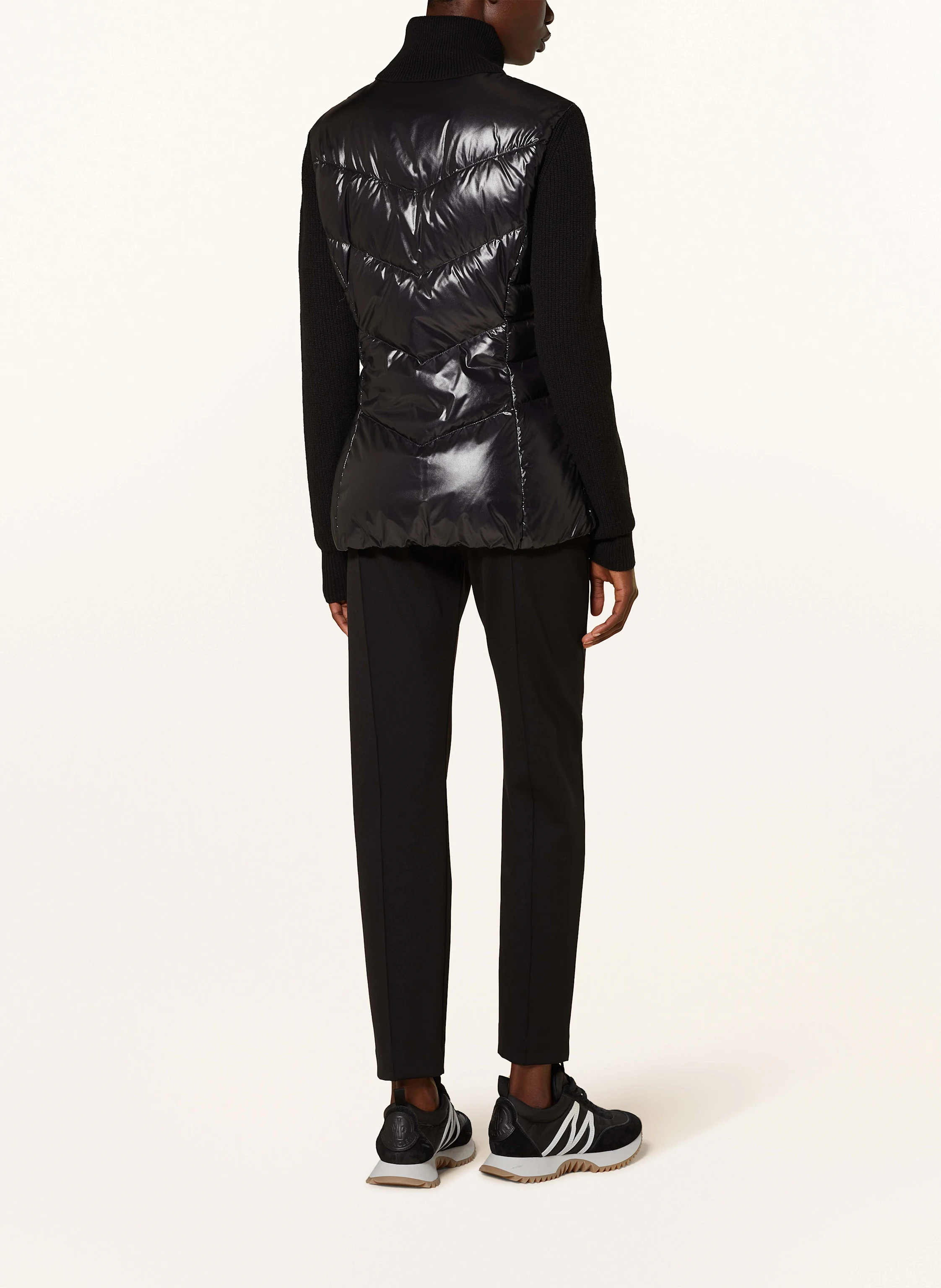 MONCLER Daunenjacke im Materialmix