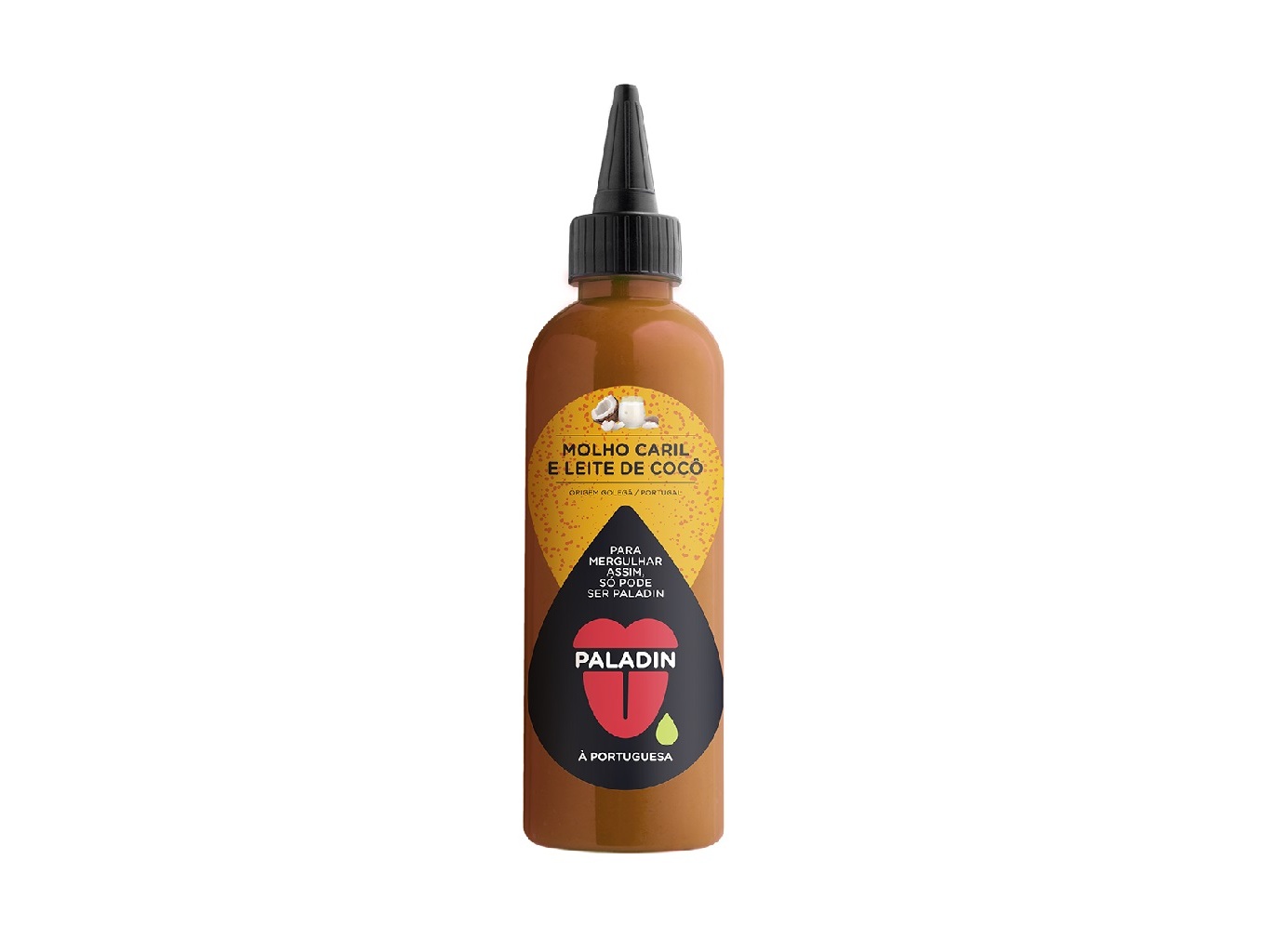 MOLHO PALADIN CARIL E LEITE DE CÔCO 250ML