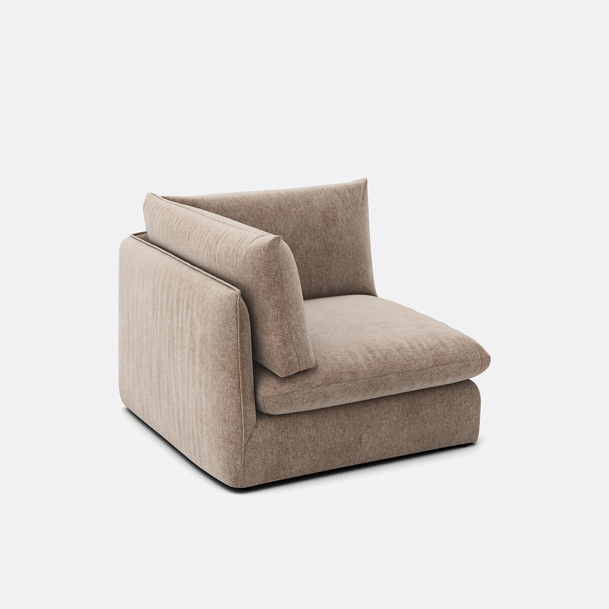 LA REDOUTE INTERIEURS<br>Canto modular, poliéster mosqueado, Malo