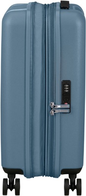American Tourister Dynabelt Spinner Trillekoffert 36L, Rainstorm Blue
