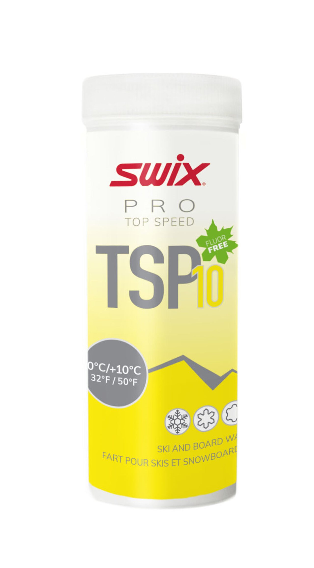 Swix Top Speed 10 Pulver 40g Flott pulver under våte forhold
