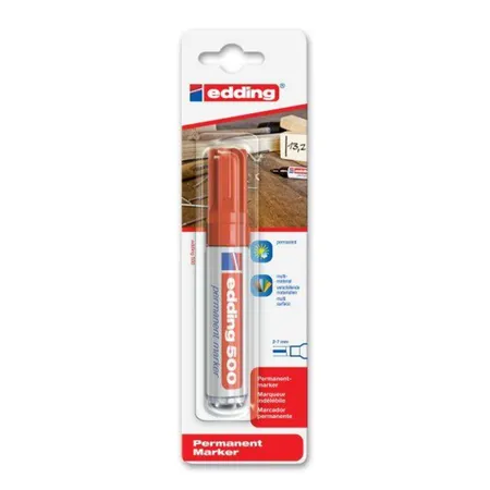edding 500 Permanentmarker, 2-7mm, rot