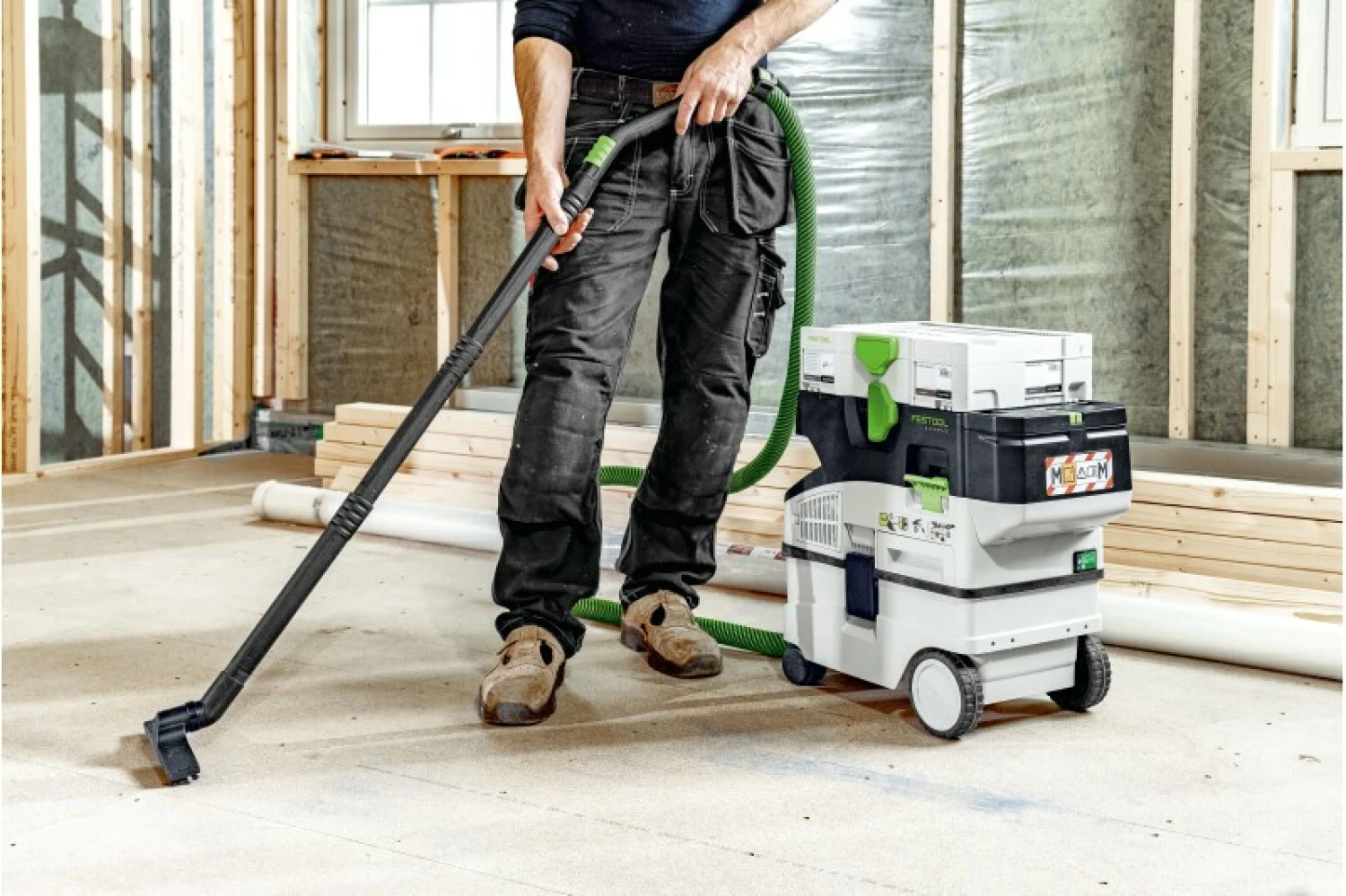 Festool CTLC MIDI I-Basic 36V (2x18V) Li-Ion accu stofzuiger body - 3100l/min