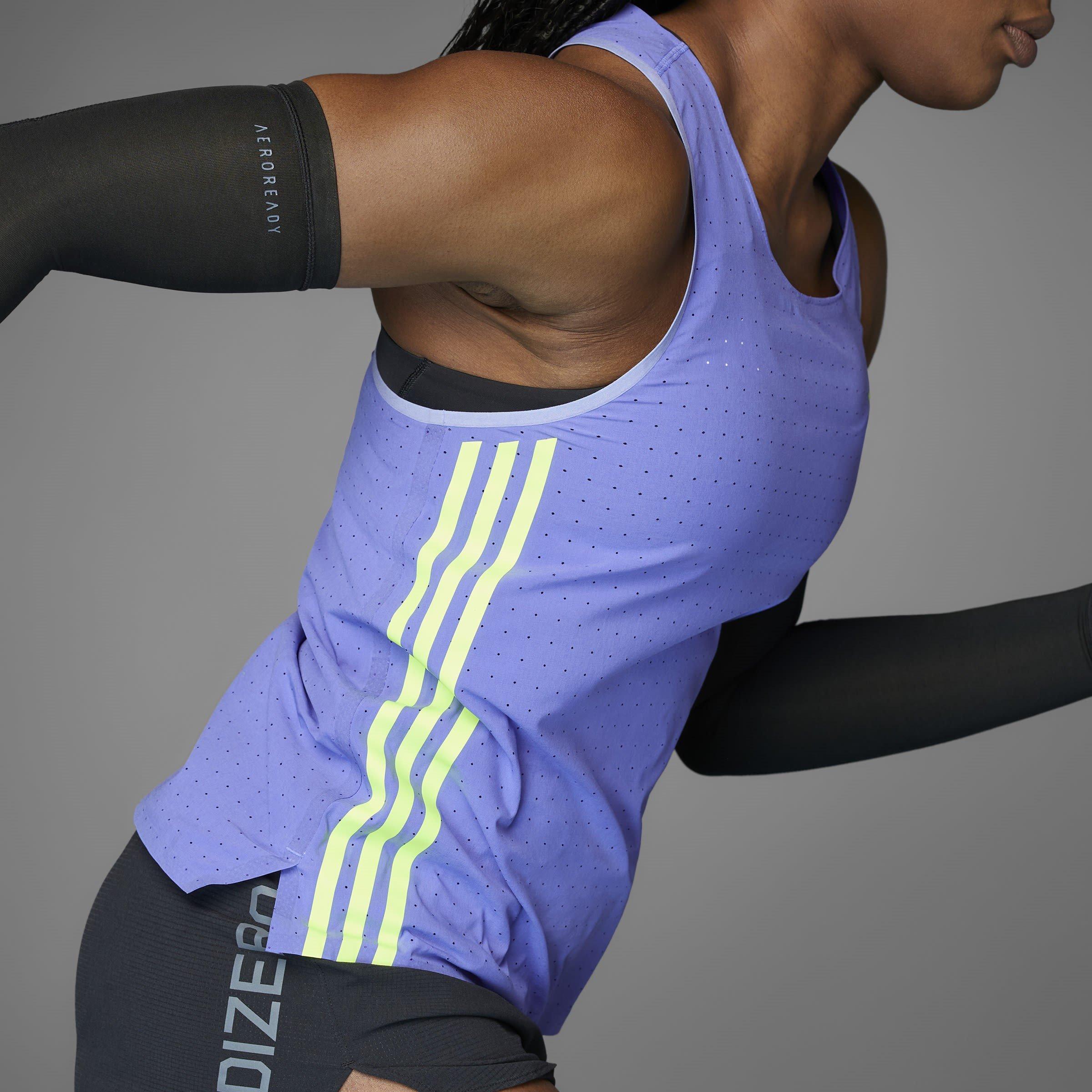 adidas Adizero Promo Tank Running Vest Womens