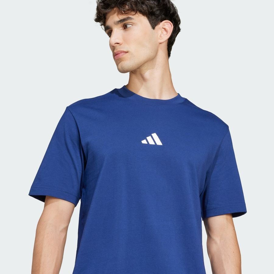 Adidas Essentials Small Logo Single Jersey Tee