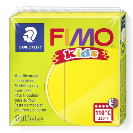STAEDTLER® FIMO® kids Modelliermasse gelb, 42g