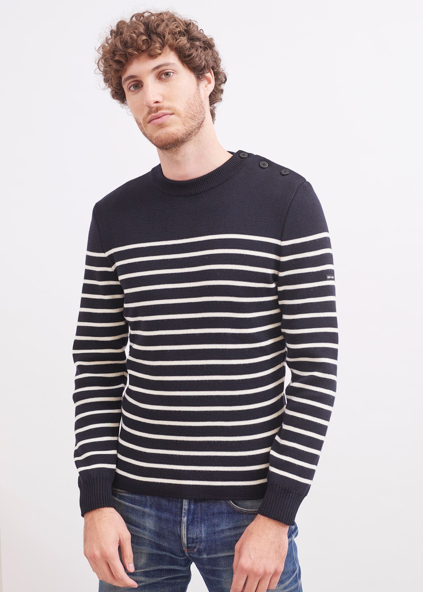 Pull marin rayé Galiote