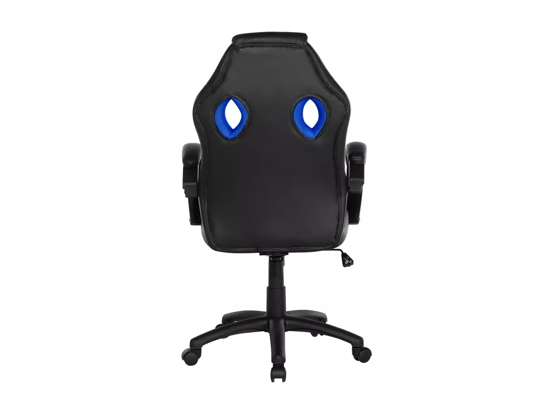Chaise de bureau FIGHTER Cuir PU Bleu marine