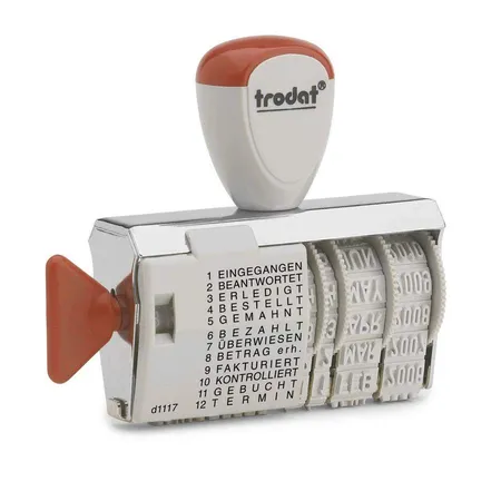 Trodat 511117 Stempel Wortband mit Datum