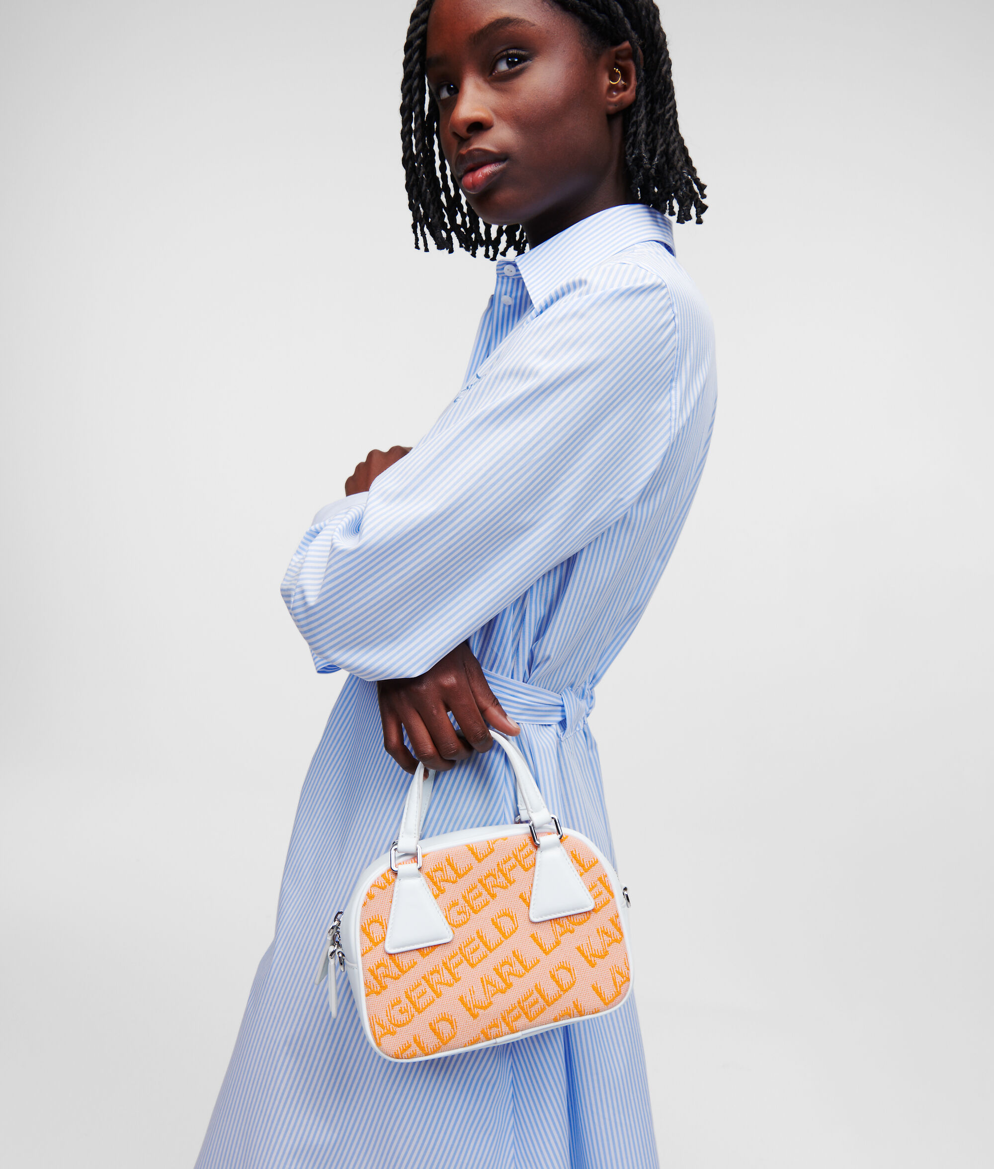PETIT SAC BOWLING EN JACQUARD K/ESSENTIAL