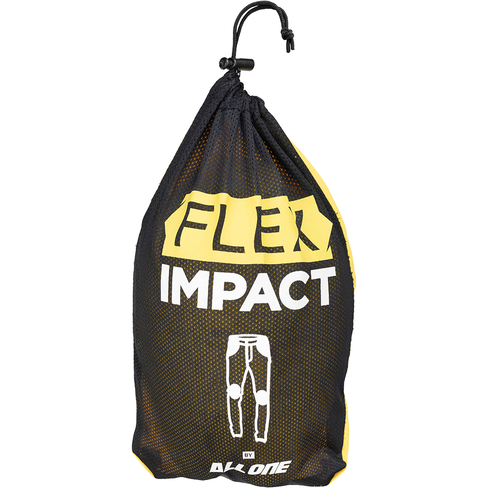 All One - Kit protections genoux et hanches Flex Impact niveau 2 Jaune