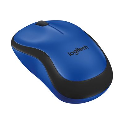 Logitech M220 - souris sans fil silencieuse - bleu