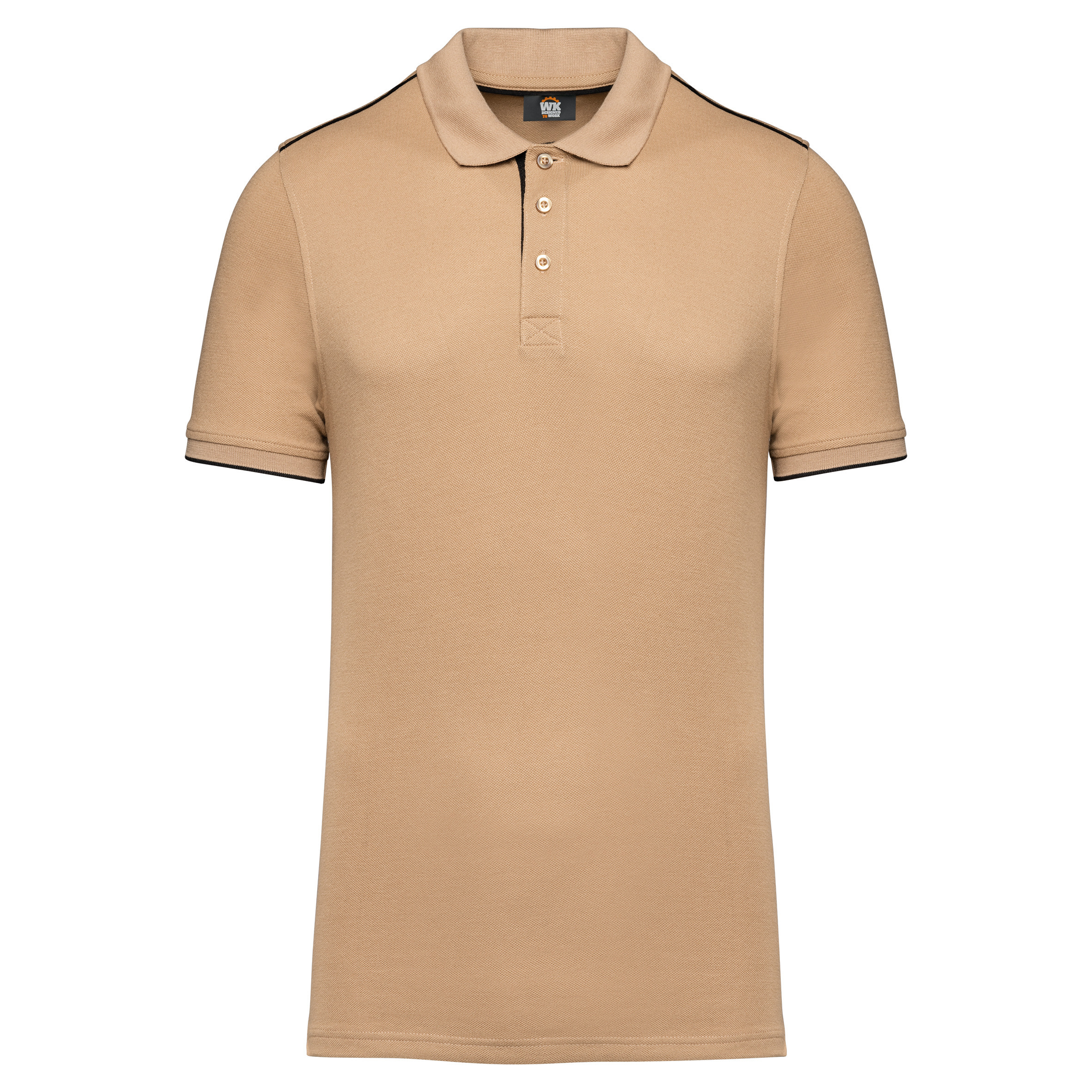 WK. Designed To Work WK270 - Polo contrastant manches courtes homme DayToDay
