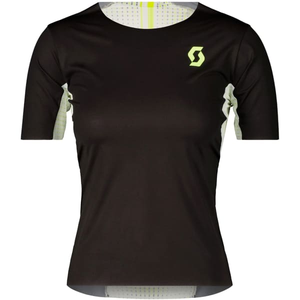 T-shirt trail SCOTT SCOTT SHIRT W'S RC RUN ULTRA SS BLACK/YELLOW