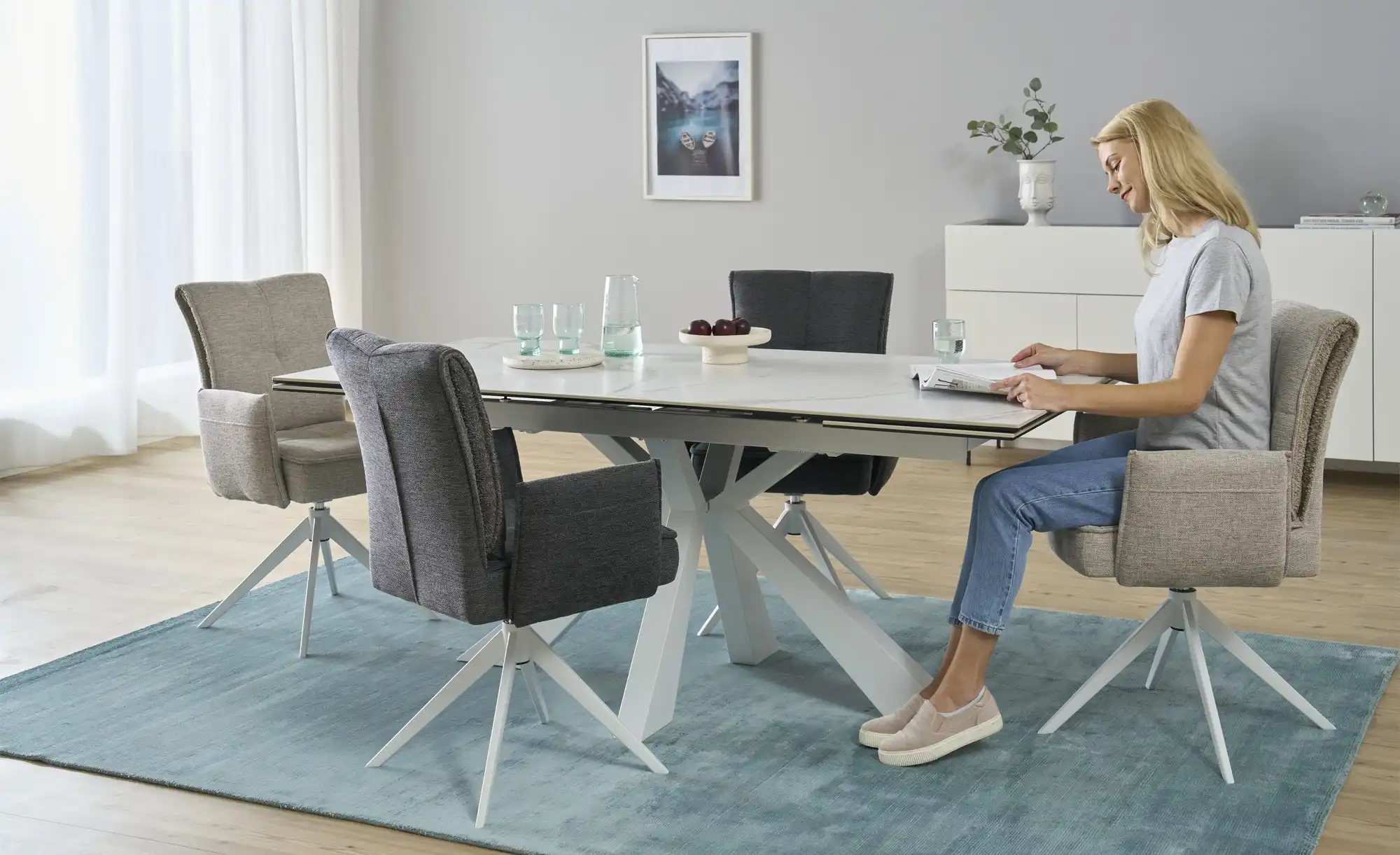 uno Keramiktisch ausziehbar Jules
