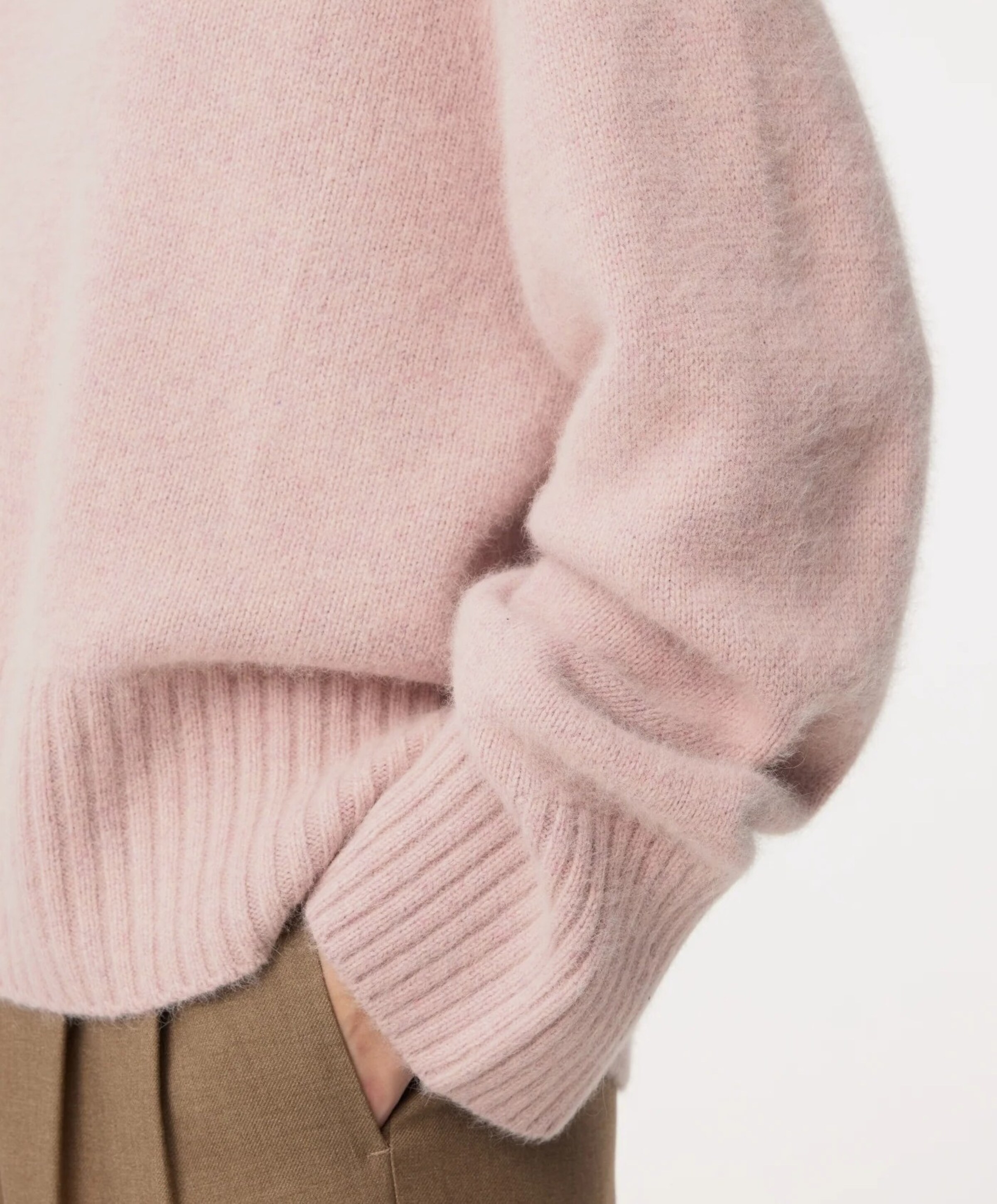 Knit-ted Dames trui roze