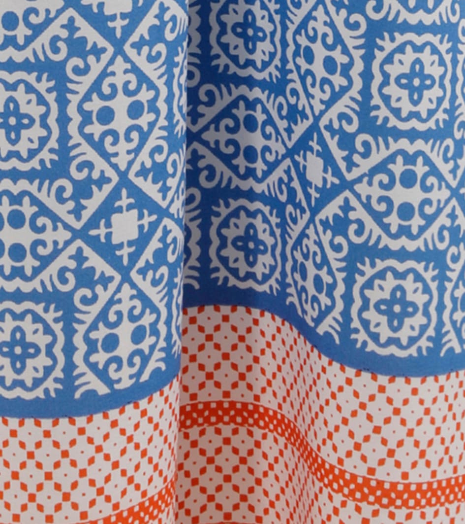 Aniston SELECTED Blusenkleid mit farbharmonischen Ornamenten-Musterung