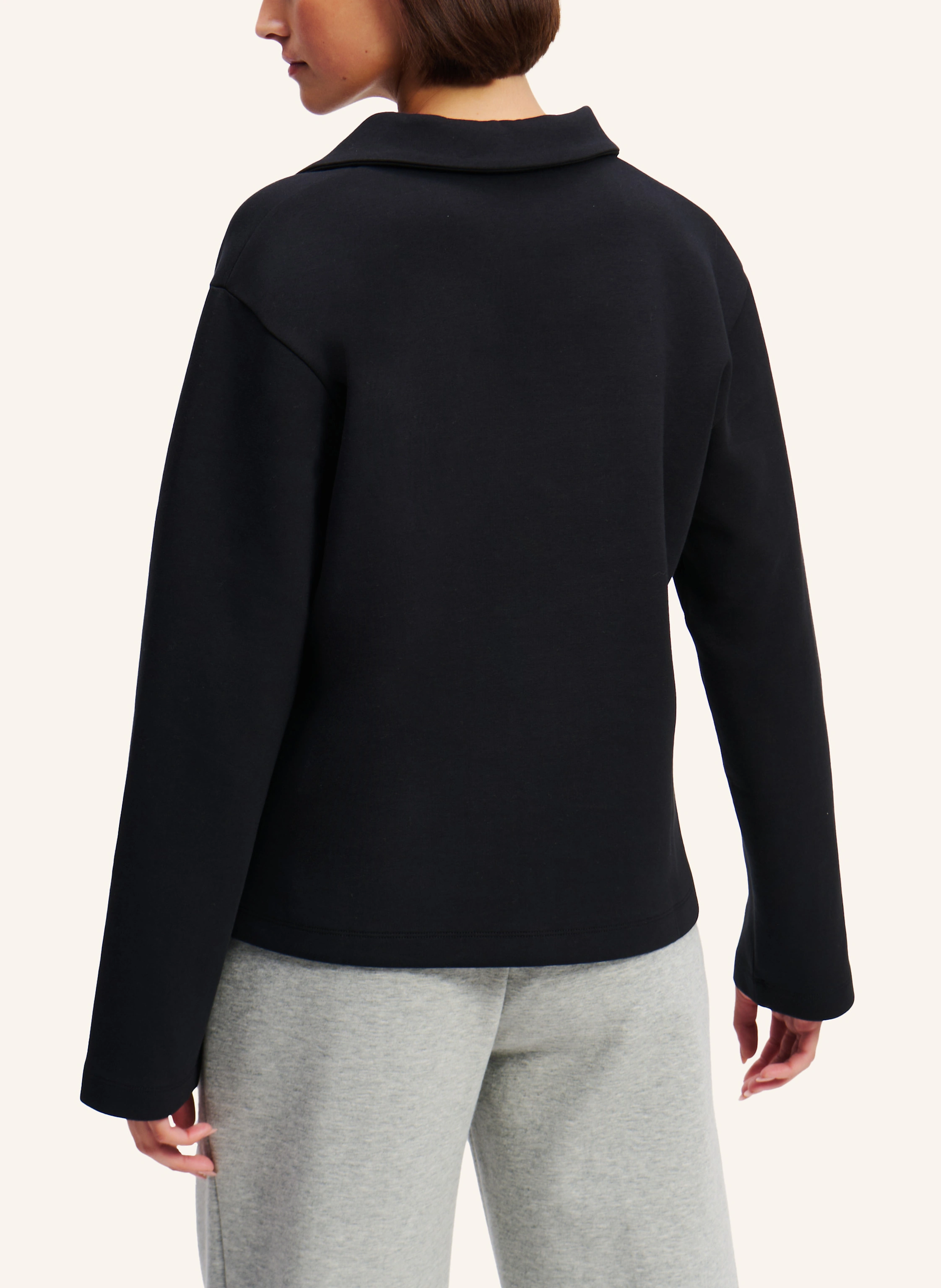 KARL LAGERFELD SWEATSHIRT MIT V-AUSSCHNITT