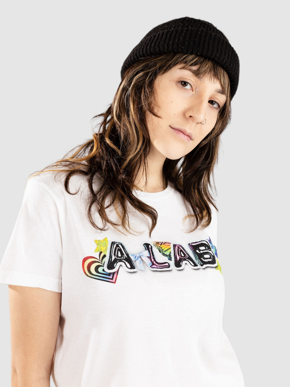 A.LAB Problematic Cutie T-Shirt blanc white