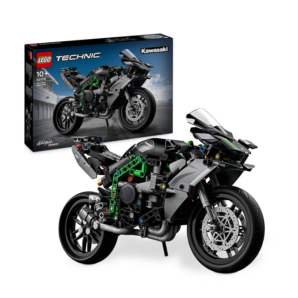 erg mooi !Kawasaki Ninja H2R motor Speelgoed Bouwpakket voor Kinderen en Tieners 42170