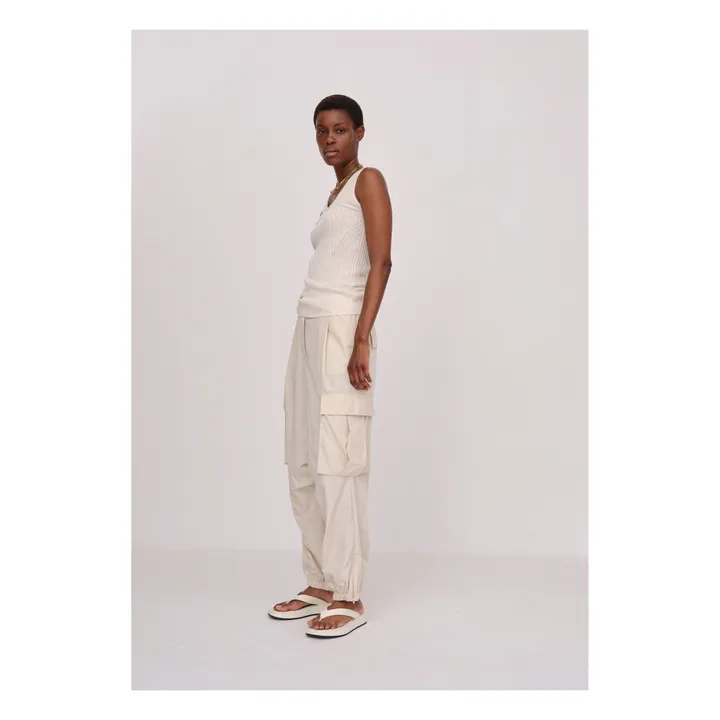 HERSKIND Pantalon Edwin | Crème
