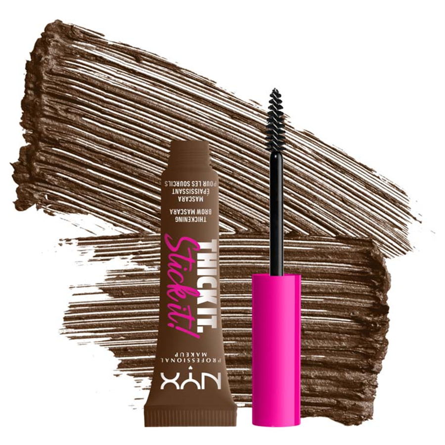 NYX Professional Makeup Thick It Stick It Brow Mascara #Brunette 7ml