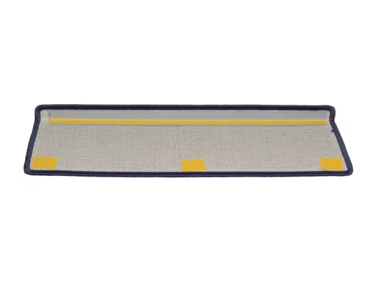 Prolenta Premium - Tapis d'escalier 15 pcs 65x21x4 cm Bleu