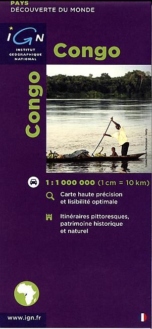 IGN - CONGO 1 1 000 000
