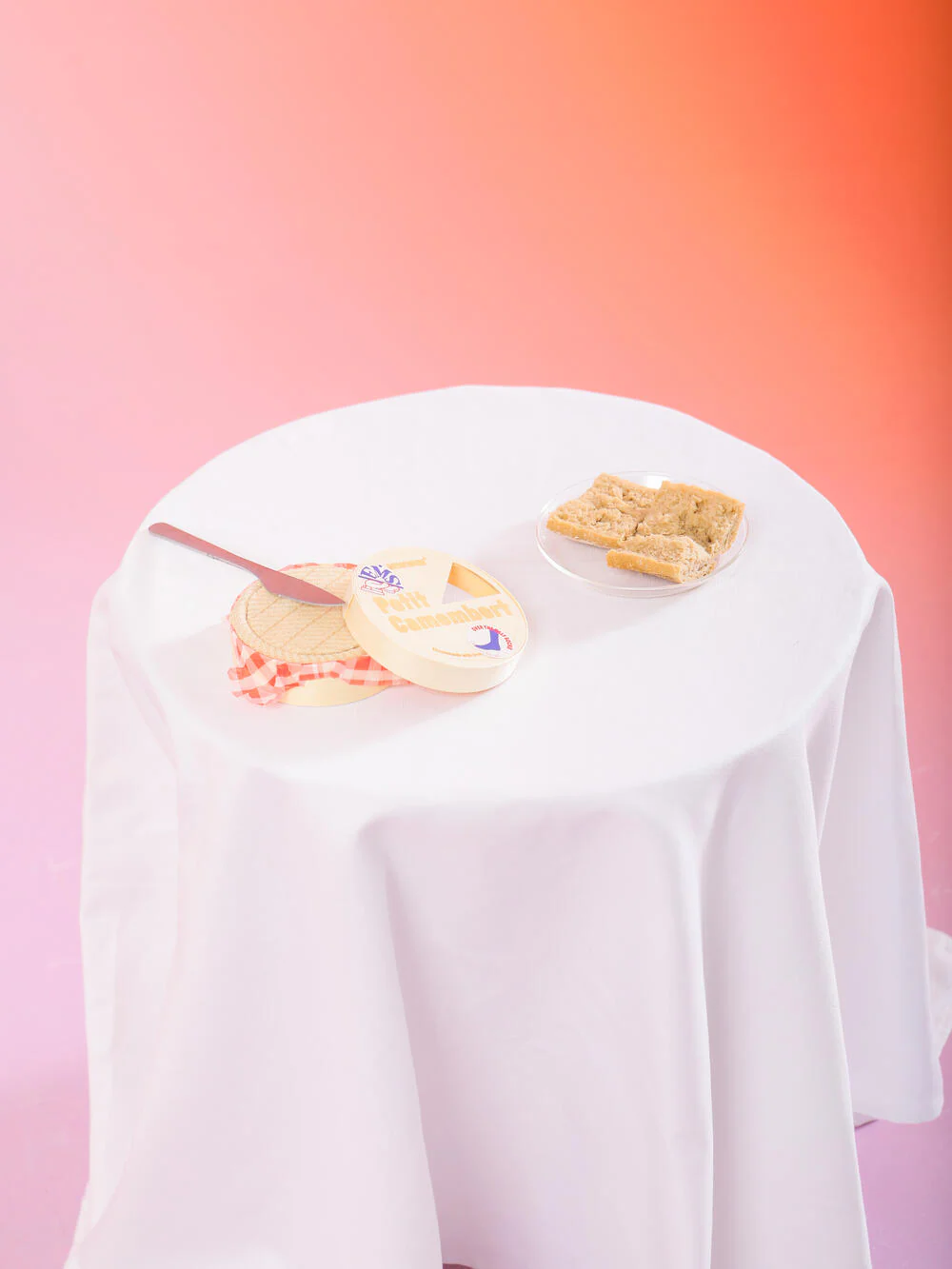 Eat My Socks  Petit Camembert strømper - creme