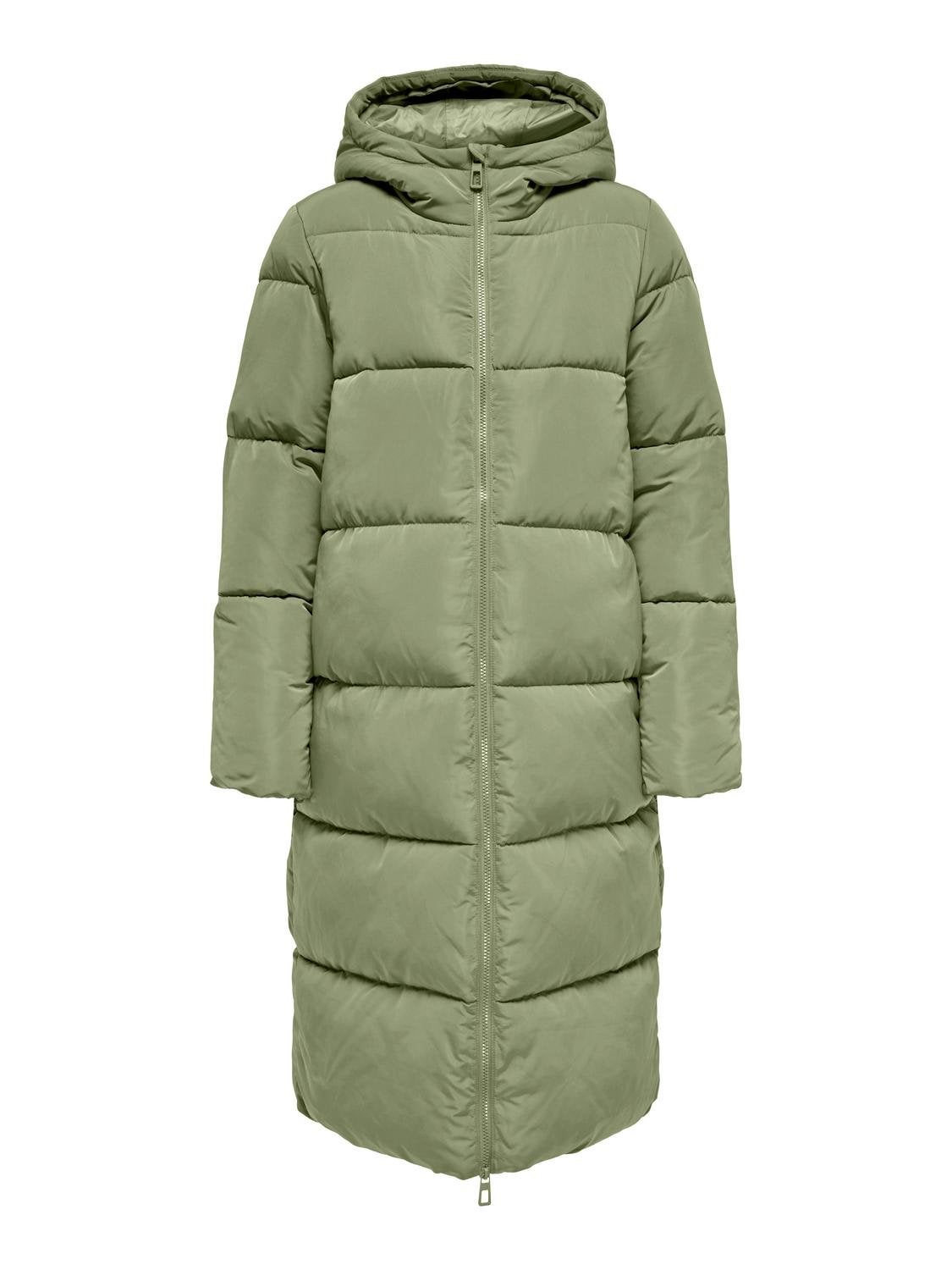 OLMABBIE Steppmantel Oil Green