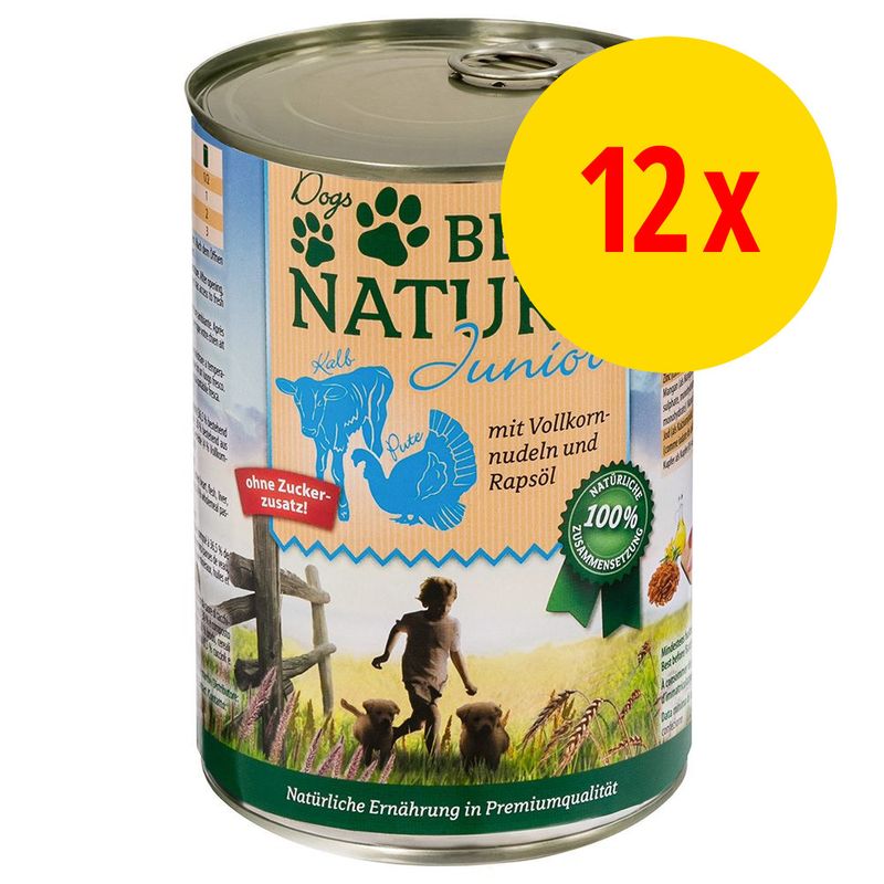 Lot Best Nature Junior 12 x 400 g pour chiot