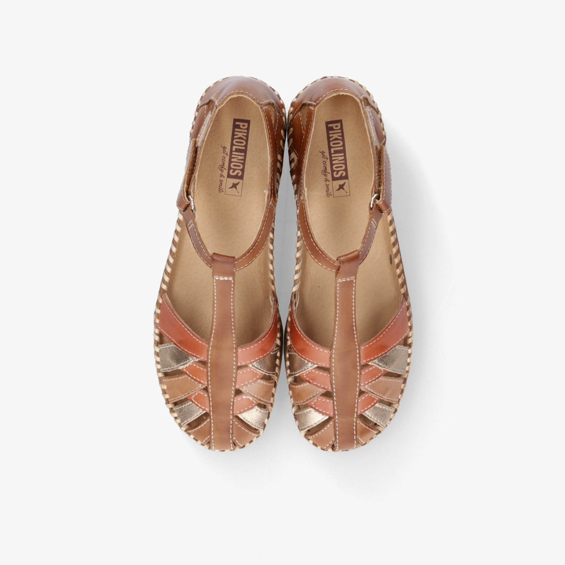 PIKOLINOS Damen Sandalen braun