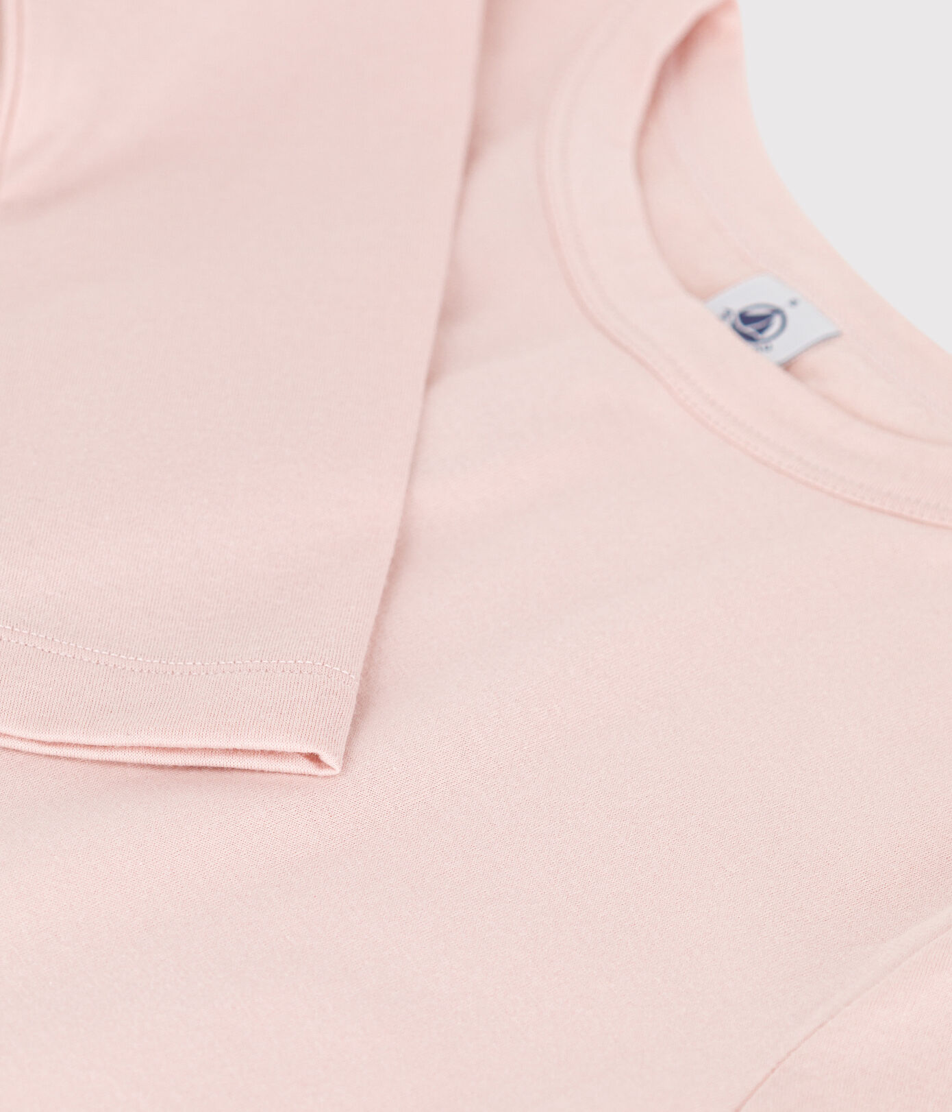 Tee-shirt L'ICONIQUE chaud col rond en coton Femme