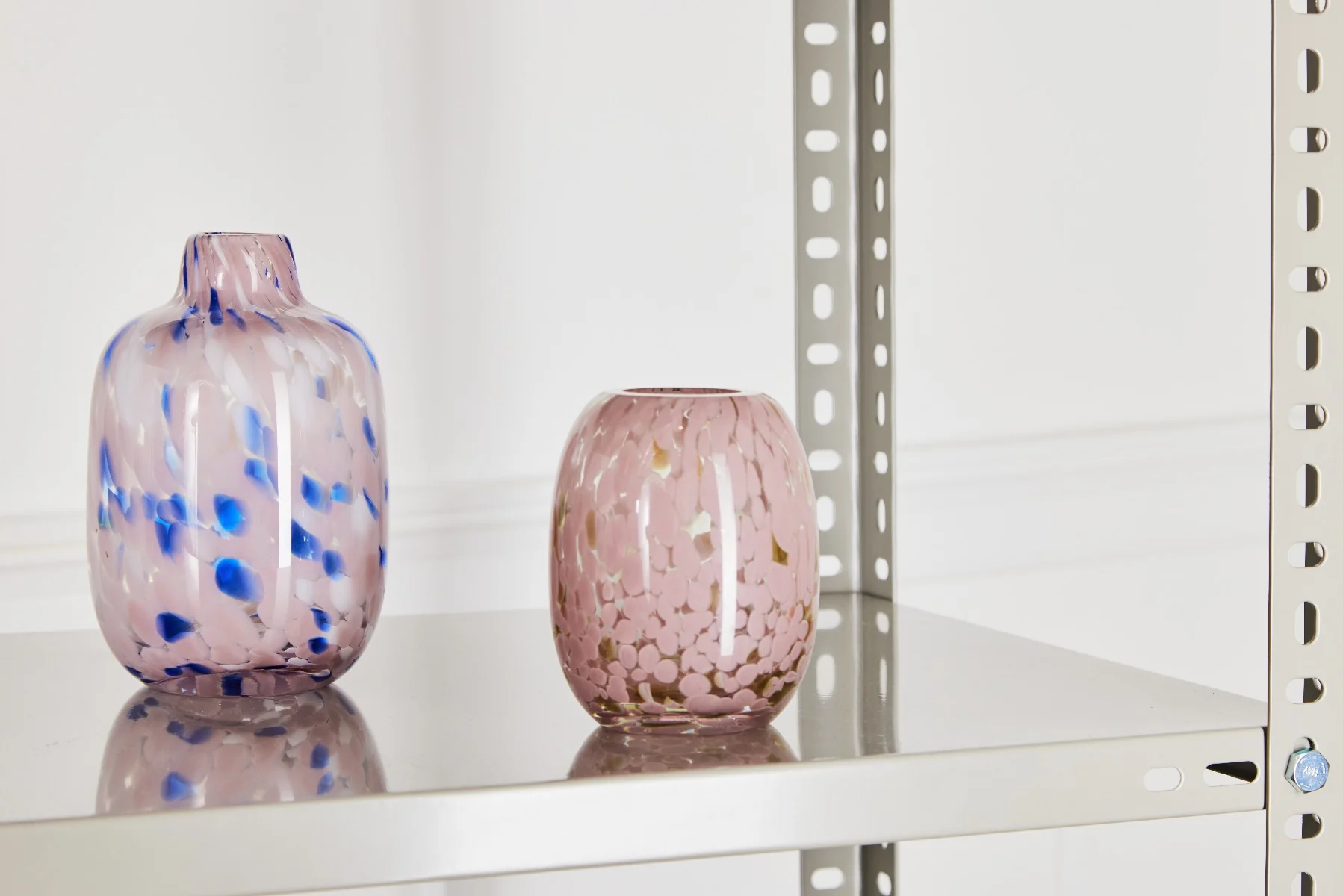 Bahne Interior  Vase - Purple, Blue & White