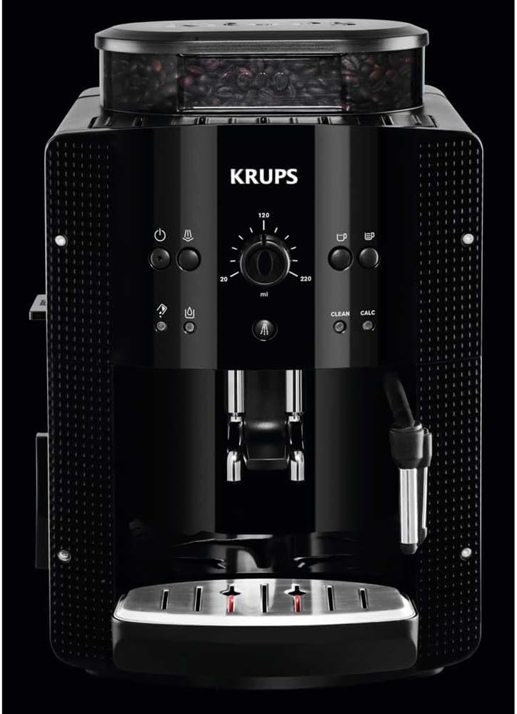 KRUPS 810B EA 810 B, Mtal, 2 kilograms, Black, Titanium