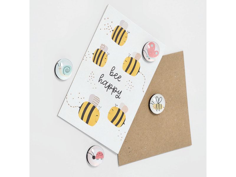 Zeller Present Magnete Insekten 4 Stück Magnetset
